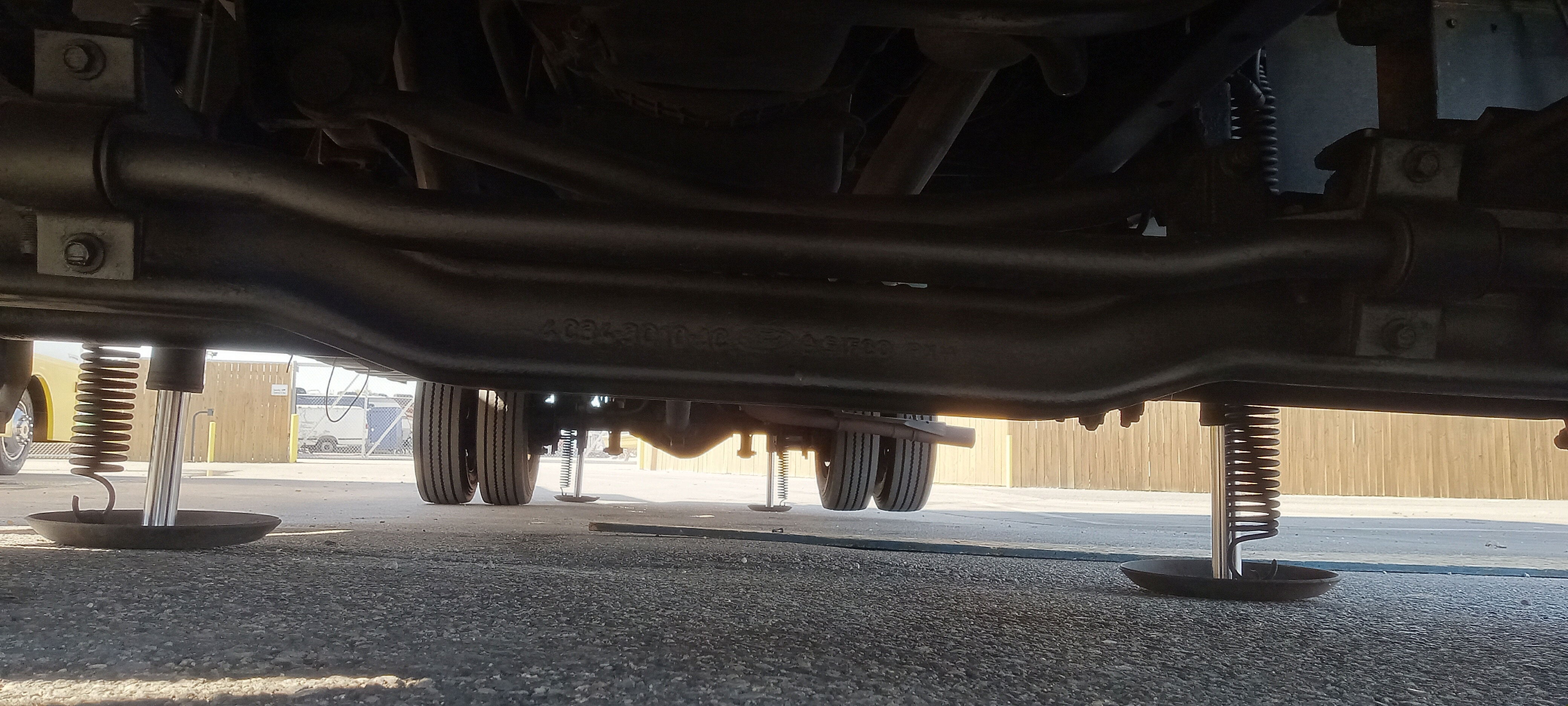 RV Undercoating and frame protection application in Virginia Beach — After